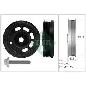 Achetez des Kit poulie damper INA 544 0172 20 à prix pour 54,60 €