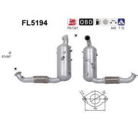 Compre Filtro de partículas de AS online para Kuga Mk2 (DM2) a preços moderados