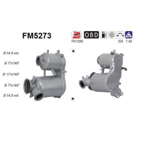 Partikelfilter (DPF) von AS FM5273