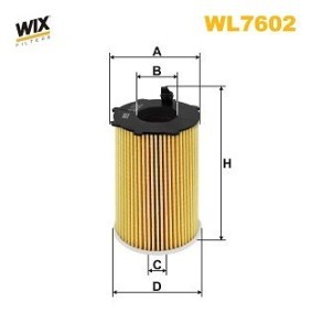 Achetez des Filtre à huile WIX FILTERS WL7602 à prix pour 49,25 €