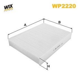 Köp Kupéfilter av WIX FILTERS WP2220 till det låga priset 391,73 kr