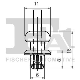 Comprar Clip, listón de FA1 21-20013.5 a bajo precio de 1,81 €