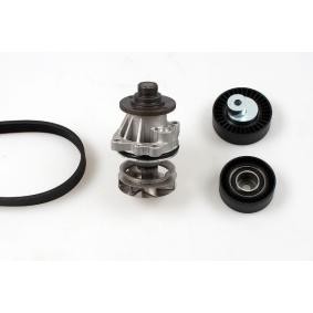 Achetez des Pompe à eau+Jeu de courroie trapézoïdale à nervures GK K980513A à prix pour 115,47 €