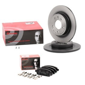 Comprar Kit de discos de freno y pastillas de BREMBO BRB3405N0035 a bajo precio de 115,24 €