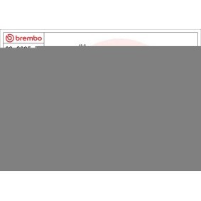 Kjøp Bremseskive av BREMBO 09.C285.75 til den lave prisen 907,12 NOK