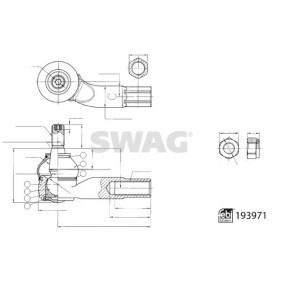 Osta Raidetangon pää SWAG:llä 33 11 1459 edullisesti hintaan 20,86 €