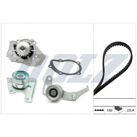 Achetez des Kit de distribution + pompe à eau DOLZ KD329 à prix pour 120,71 €