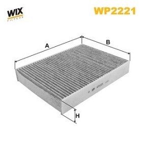Köp Kupéfilter av WIX FILTERS WP2221 till det låga priset 468,32 kr