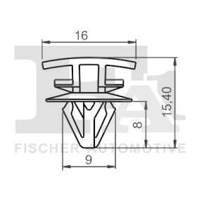 Clip, Zier- / Schutzleiste 22-40040.5