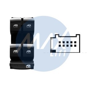 Comprar Interruptor de elevalunas de MAX SAD102 a bajo precio de 88,67 €