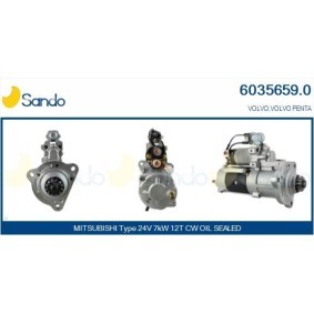 Köp Startmotor av SANDO 6035659.0 till det låga priset 5041,31 kr