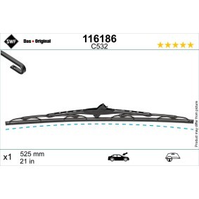 Compre Escova do limpa-vidros da SWF 116186 a um preço baixo por 15,21 €