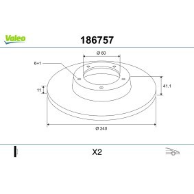 Köp Luftmassemätare av VALEO 367016 till det låga priset 1718,37 kr
