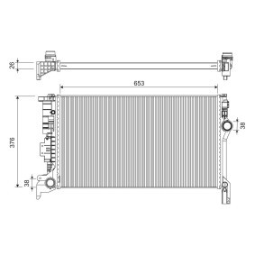 Acquista Radiatore motore da VALEO 701300 a buon mercato per soli 249,83 €