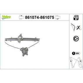 Fensterheber von VALEO für Lancer VII Kombi (CS_W, CT_W) günstig online kaufen