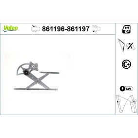 Fensterheber von VALEO für Lancer VII Kombi (CS_W, CT_W) günstig online kaufen