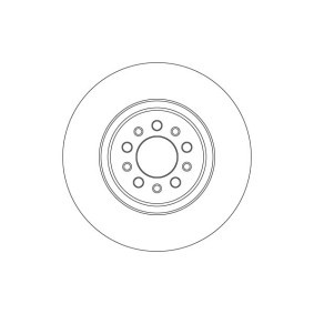 Köp Bromsskiva av TRW DF6837S till det låga priset 1216,62 kr