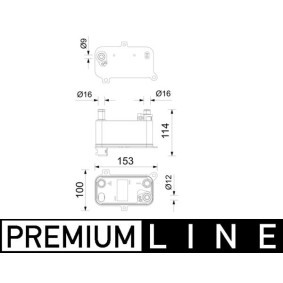 Köp Kondensor, klimatanläggning av MAHLE ORIGINAL AC 1199 000P till det låga priset 2677,96 kr