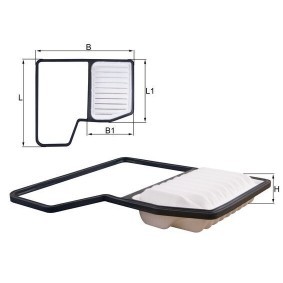Köp Luftfilter av MAHLE ORIGINAL LX 5859 till det låga priset 231,82 kr