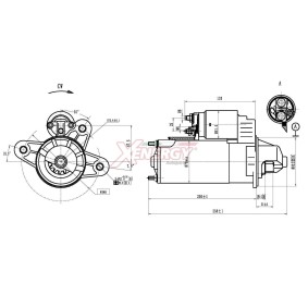 Köp Startmotor av AP XENERGY XST10014AD till det låga priset 1396,46 kr