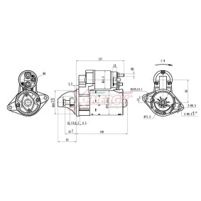 Köp Startmotor av AP XENERGY XST10515AD till det låga priset 779,56 kr