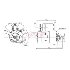 Köp Startmotor av AP XENERGY XST10730AD till det låga priset 1073,74 kr