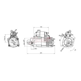 Köp Startmotor av AP XENERGY XST10930AD till det låga priset 1901,33 kr