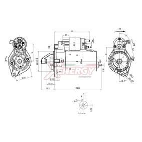 Köp Startmotor av AP XENERGY XST11610AD till det låga priset 1227,18 kr