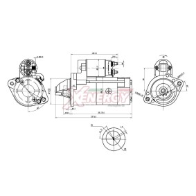 Köp Startmotor av AP XENERGY XST12435AD till det låga priset 1762,33 kr