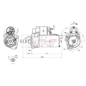 Köp Startmotor av AP XENERGY XST14910AD till det låga priset 1287,62 kr
