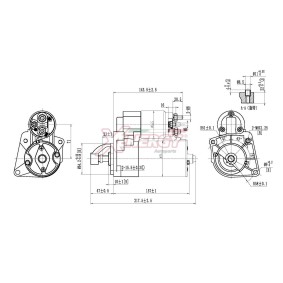 Köp Startmotor av AP XENERGY XST15120AD till det låga priset 1081,27 kr