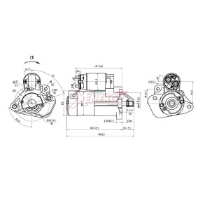 Köp Startmotor av AP XENERGY XST16035AD till det låga priset 1140,72 kr