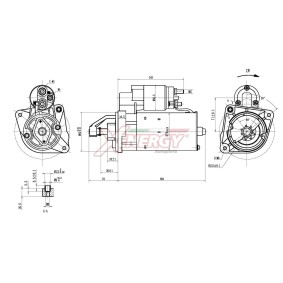 Köp Startmotor av AP XENERGY XST16210AD till det låga priset 1640,14 kr