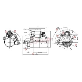 Köp Startmotor av AP XENERGY XST16515AD till det låga priset 1510,10 kr