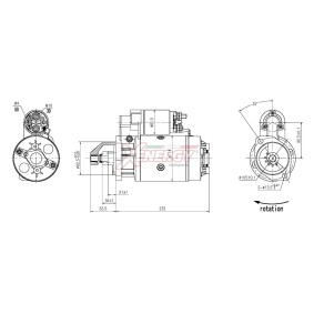 Köp Startmotor av AP XENERGY XST16610AD till det låga priset 2378,77 kr