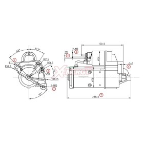 Köp Startmotor av AP XENERGY XST16915AD till det låga priset 1528,03 kr