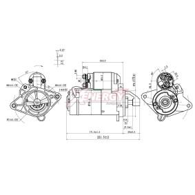 Köp Startmotor av AP XENERGY XST18615AD till det låga priset 1381,27 kr