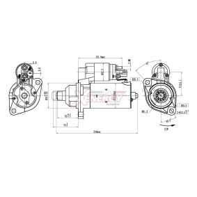 Köp Startmotor av AP XENERGY XST25510AD till det låga priset 1156,47 kr