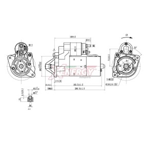 Köp Startmotor av AP XENERGY XST27710AD till det låga priset 1175,50 kr
