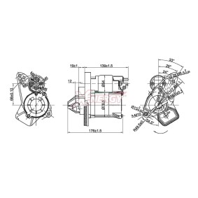 Köp Startmotor av AP XENERGY XST27815AD till det låga priset 1455,17 kr
