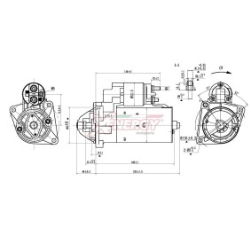 Köp Startmotor av AP XENERGY XST35810AD till det låga priset 1286,59 kr