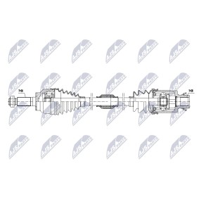 Comprar Árbol de transmisión de NTY NPW-MZ-098 a bajo precio de 208,09 €