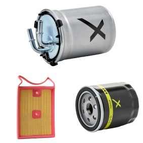 Köp Servicekit och filtersats från RIDEX PLUS på nätet till Polo Hatchback (6R1, 6C1) till schyssta priser