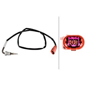 Comprar Sensor, temp. gas escape de HELLA 6PT 358 226-291 a bajo precio de 69,20 €