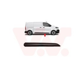 Comprar Listón embellecedor / protector, puerta de VAN WEZEL 0944424 a bajo precio de 71,71 €