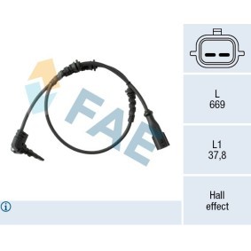 ABS-Sensor 78674 von FAE günstig für 29,61 € online kaufen