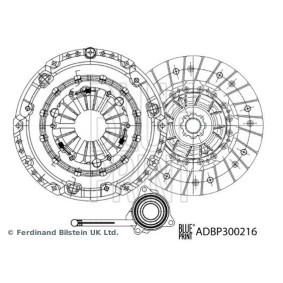Achetez des Kit d'embrayage BLUE PRINT ADBP300216 à prix pour 335,49 €