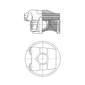 Comprar Pistón de KOLBENSCHMIDT 41985600 a bajo precio de 133,18 €
