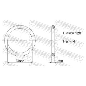 Compre Junta, sensor de nível de combustível da FEBEST 02400-019 a um preço baixo por 6,81 €