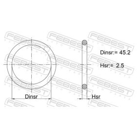 Compre Junta, sensor de nível de combustível da FEBEST 23400-019 a um preço baixo por 3,69 €